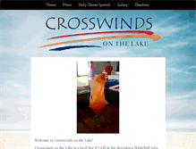 Tablet Screenshot of crosswindsonthelake.com